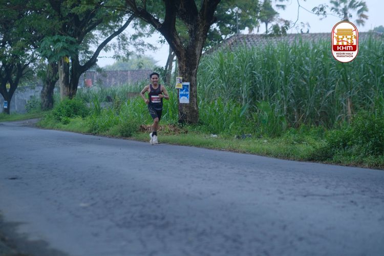 Race photo from Kediri Half Marathon 2025