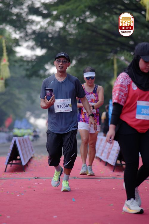 Race photo from Kediri Half Marathon 2025