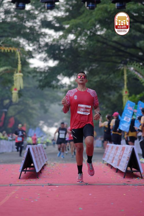 Race photo from Kediri Half Marathon 2025