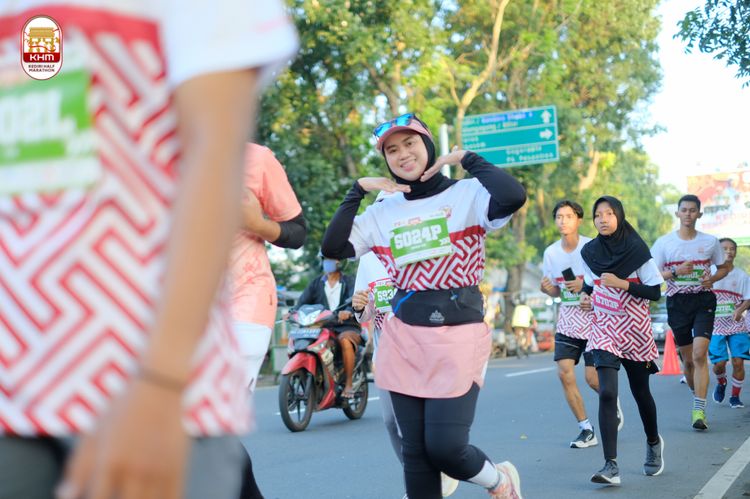 Race photo from Kediri Half Marathon 2024