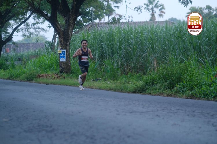 Race photo from Kediri Half Marathon 2025