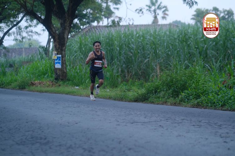 Race photo from Kediri Half Marathon 2025
