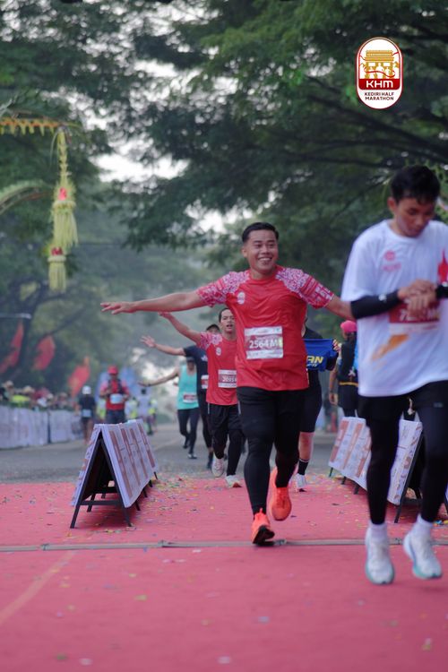 Race photo from Kediri Half Marathon 2025