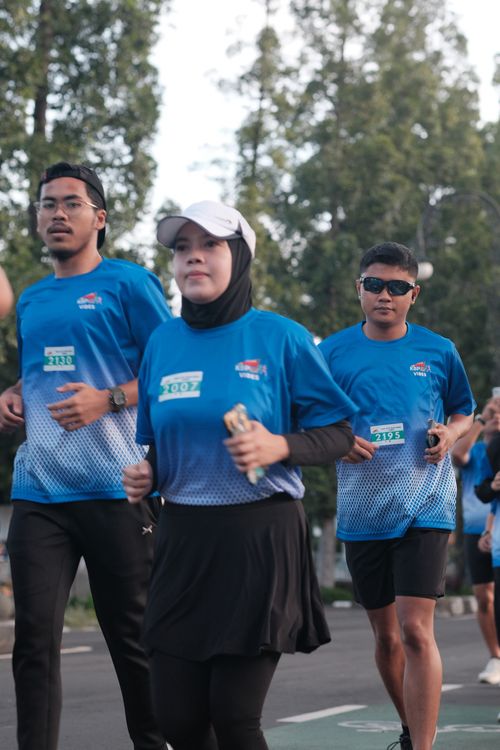 Race photo from KBP City Run 2024 Vibes