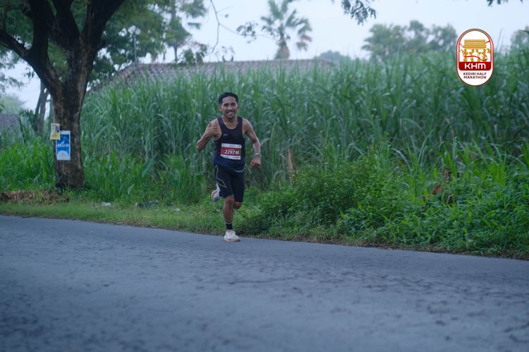 Race photo from Kediri Half Marathon 2025