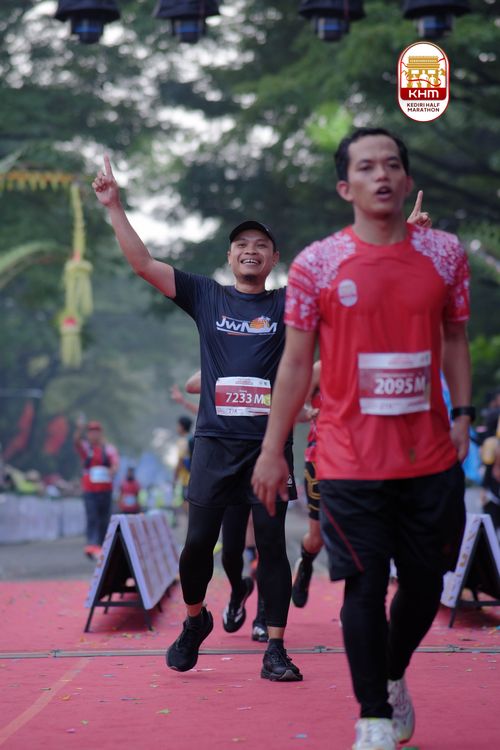 Race photo from Kediri Half Marathon 2025