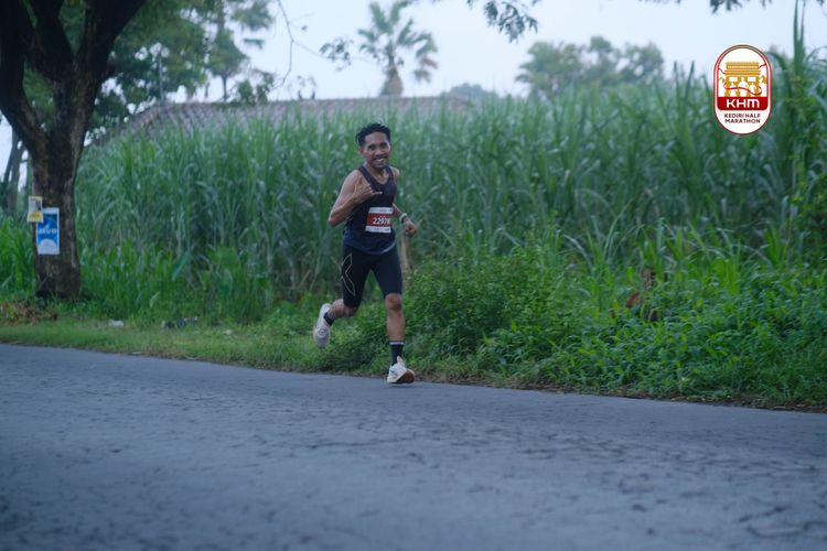 Race photo from Kediri Half Marathon 2025