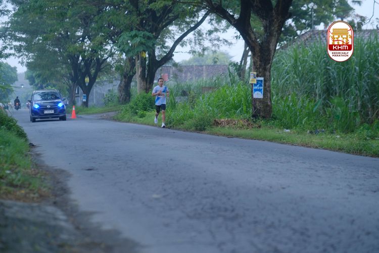Race photo from Kediri Half Marathon 2025
