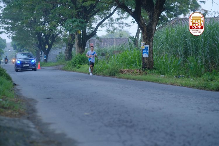 Race photo from Kediri Half Marathon 2025