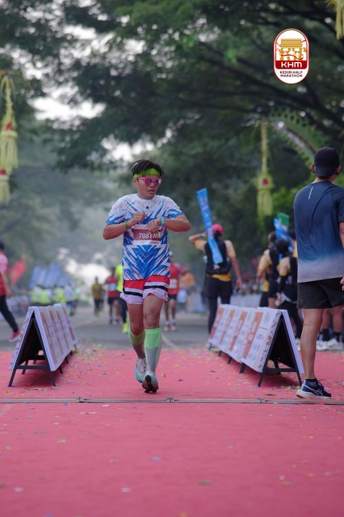 Race photo from Kediri Half Marathon 2025