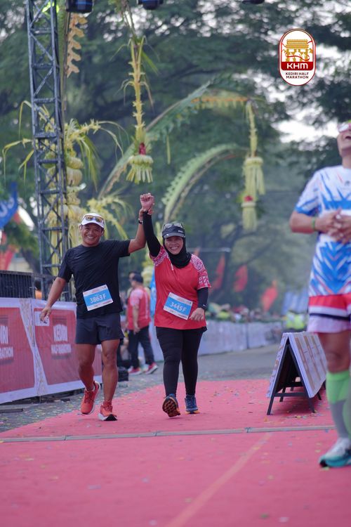 Race photo from Kediri Half Marathon 2025