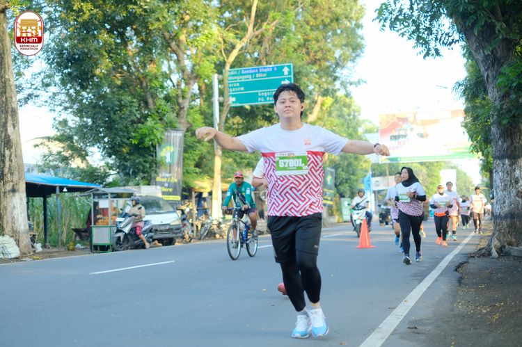Race photo from Kediri Half Marathon 2024