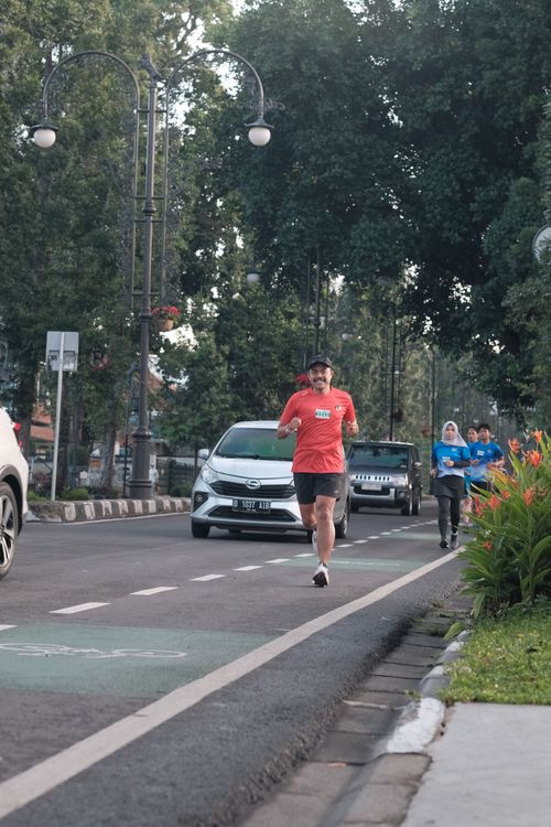 Race photo from KBP City Run 2024 Vibes