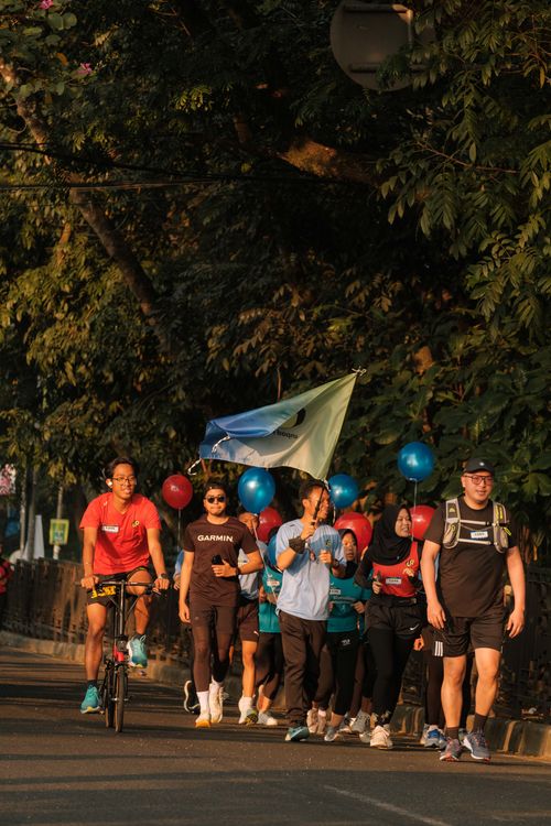 Race photo from Happy One Decade Unpad Runner