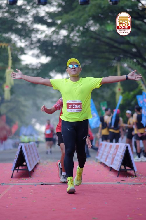 Race photo from Kediri Half Marathon 2025