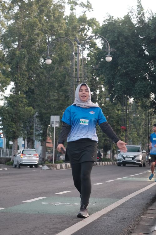 Race photo from KBP City Run 2024 Vibes