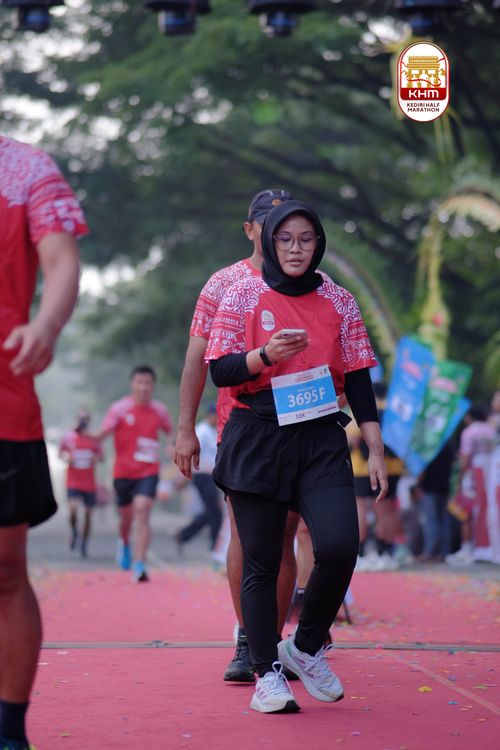 Race photo from Kediri Half Marathon 2025