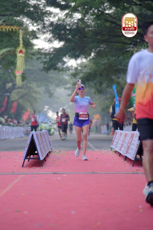 Race photo from Kediri Half Marathon 2025