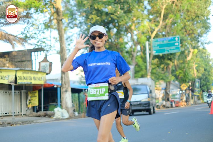 Race photo from Kediri Half Marathon 2024