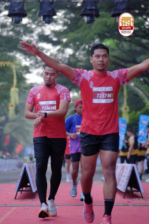 Race photo from Kediri Half Marathon 2025
