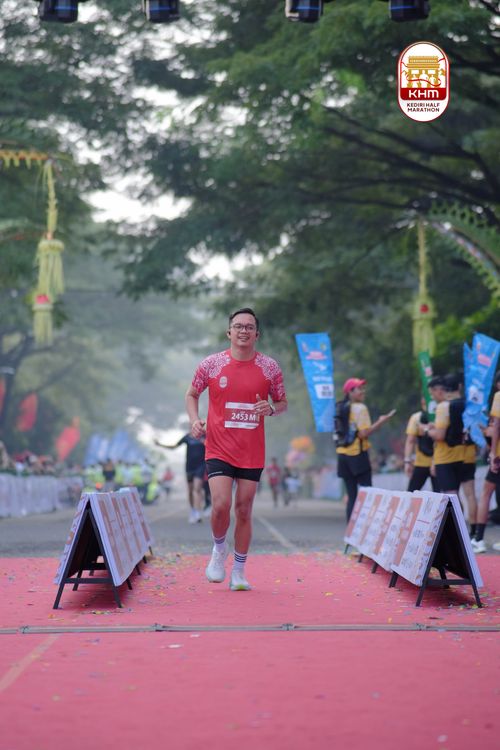 Race photo from Kediri Half Marathon 2025
