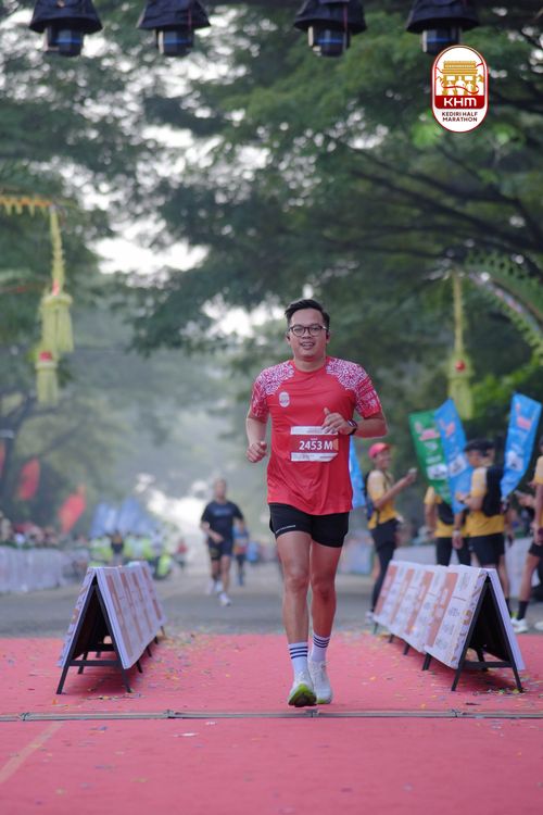 Race photo from Kediri Half Marathon 2025
