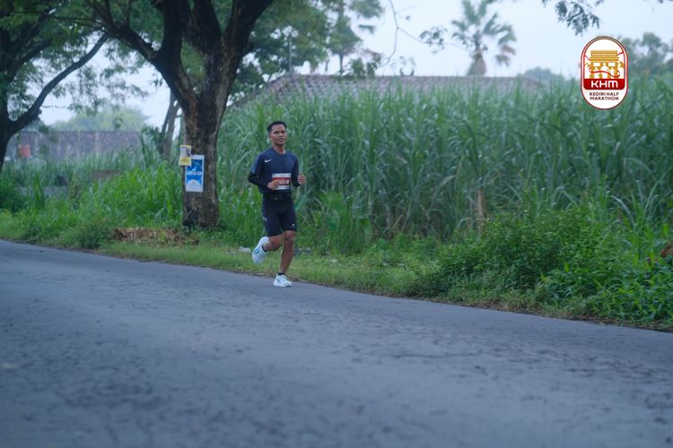 Race photo from Kediri Half Marathon 2025