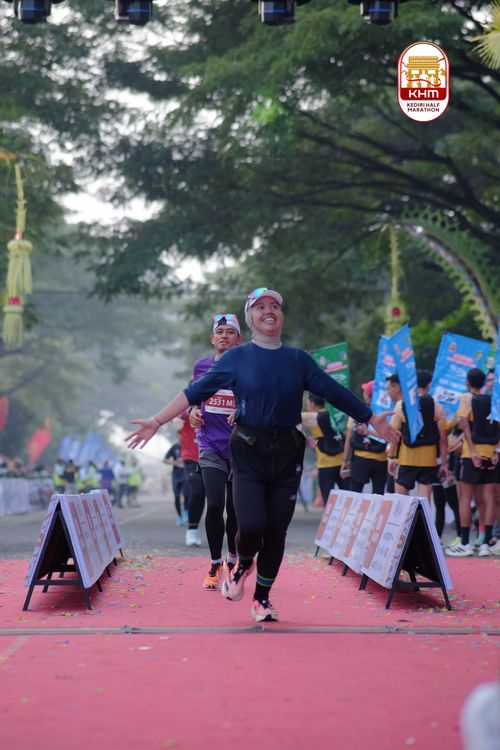 Race photo from Kediri Half Marathon 2025