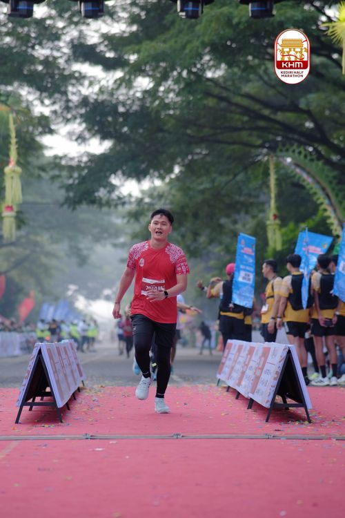 Race photo from Kediri Half Marathon 2025
