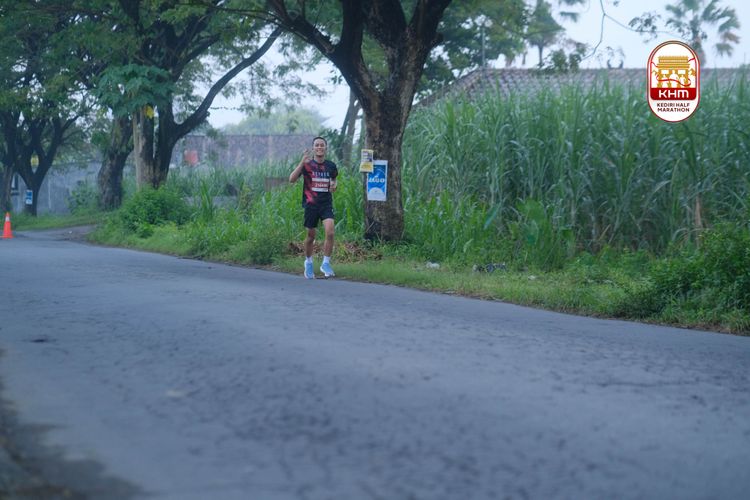 Race photo from Kediri Half Marathon 2025