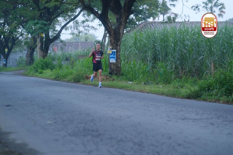 Race photo from Kediri Half Marathon 2025