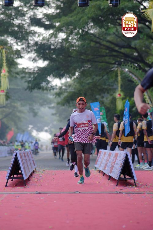 Race photo from Kediri Half Marathon 2025