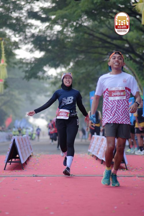 Race photo from Kediri Half Marathon 2025