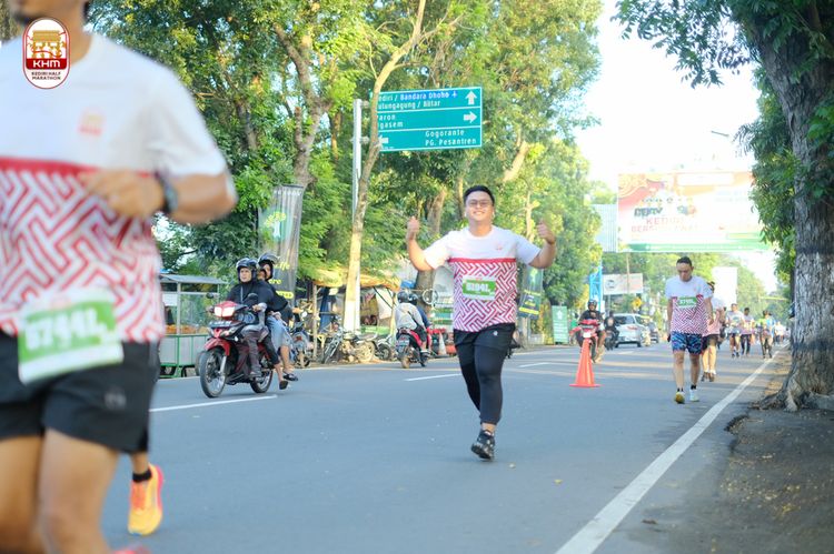 Race photo from Kediri Half Marathon 2024