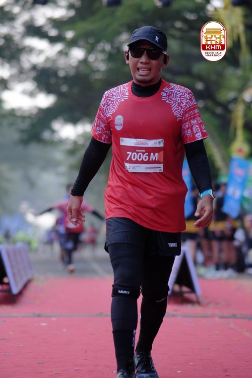 Race photo from Kediri Half Marathon 2025
