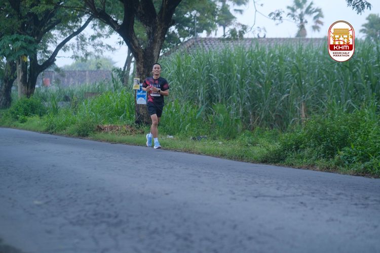 Race photo from Kediri Half Marathon 2025
