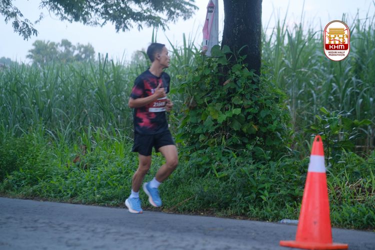Race photo from Kediri Half Marathon 2025