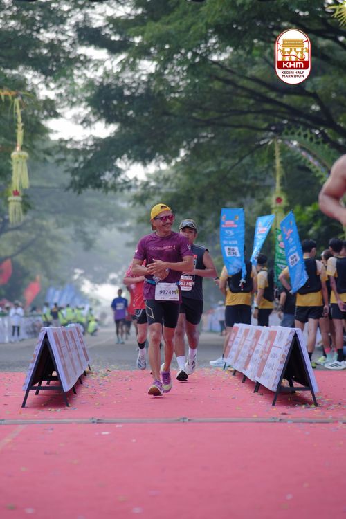 Race photo from Kediri Half Marathon 2025
