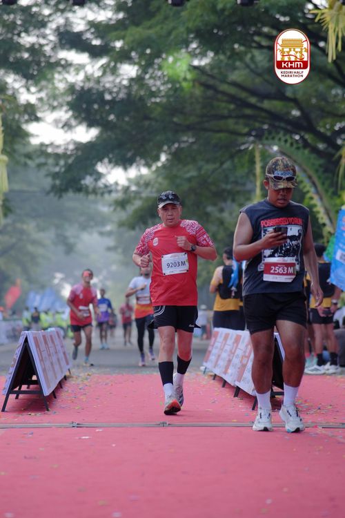 Race photo from Kediri Half Marathon 2025