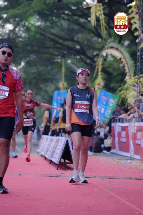 Race photo from Kediri Half Marathon 2025