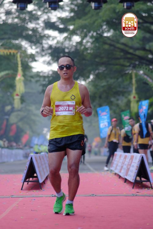 Race photo from Kediri Half Marathon 2025