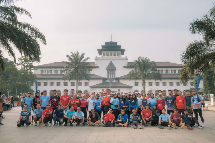 Race photo from Running 5 K