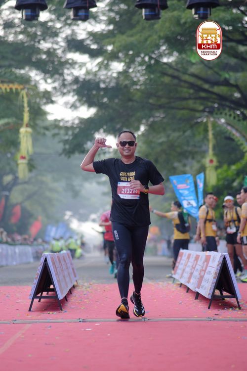 Race photo from Kediri Half Marathon 2025