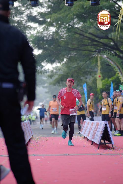 Race photo from Kediri Half Marathon 2025