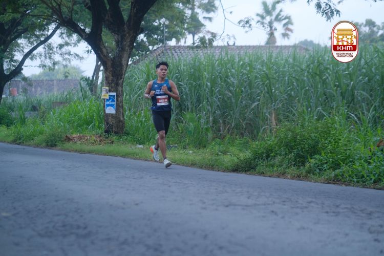 Race photo from Kediri Half Marathon 2025