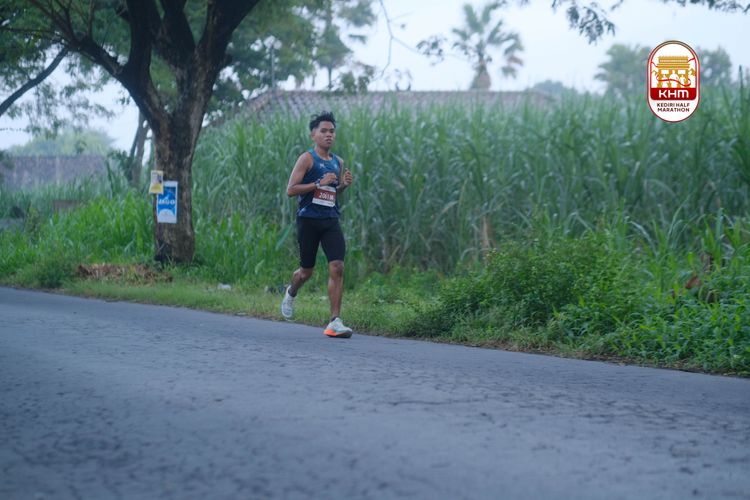 Race photo from Kediri Half Marathon 2025