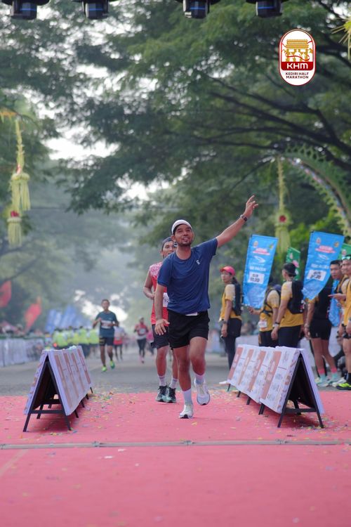 Race photo from Kediri Half Marathon 2025