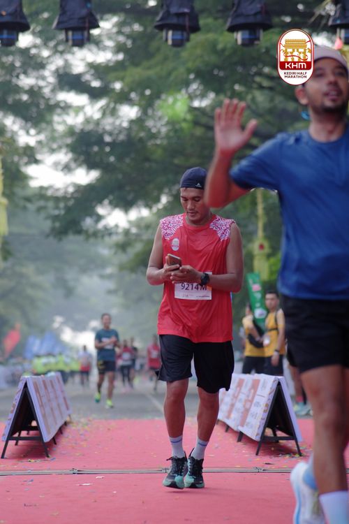 Race photo from Kediri Half Marathon 2025