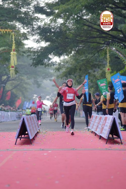 Race photo from Kediri Half Marathon 2025