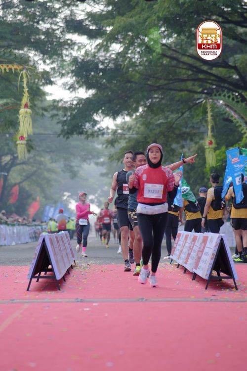 Race photo from Kediri Half Marathon 2025